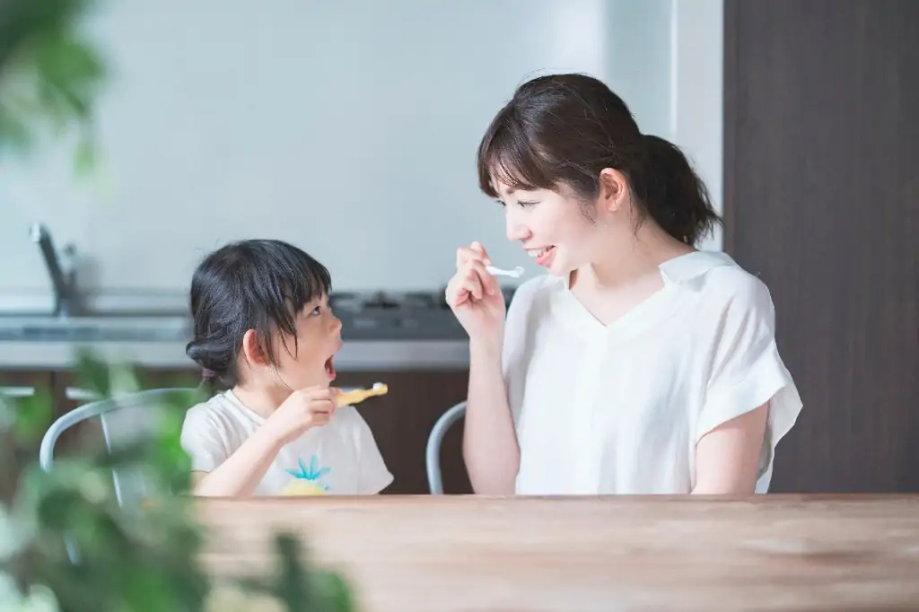 仕上げ磨きのポイント